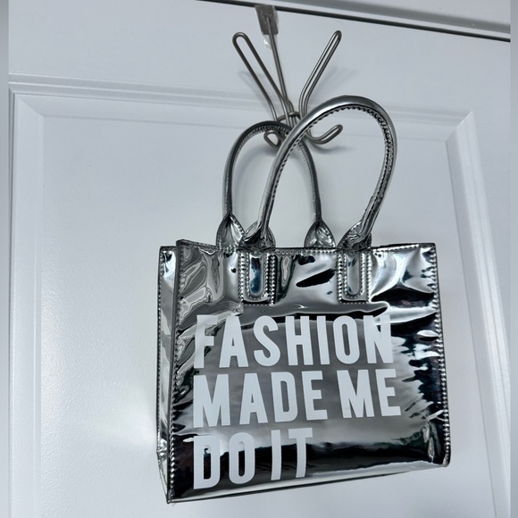 house of rehab Handbags - House of Rehab silver chrome box purse